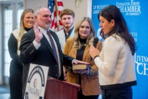 Livingston Parish Chamber of Commerce annual installation banquet meeting